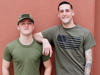 James Devlin and Dominic Active Duty
