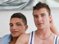 Luke White and Jason Smith Twinks in Shorts