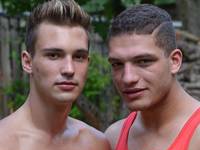 Martin Polnak and Jason Smith Twinks in Shorts