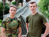 Liam and Scott Active Duty