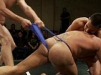 Four to Wrestle Naked Kombat