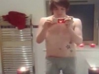Hung twink jerking off Exposed Emos