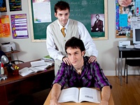 Teacher Plugs Teach Twinks