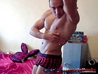 Morning Flex and Oil American Muscle Hunks