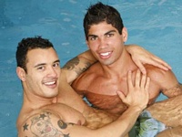 Gill and David Bang Bang Boys