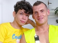 Dominik and Melo Daddy on Twink
