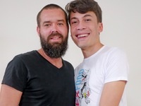Martin and Danny Daddy on Twink