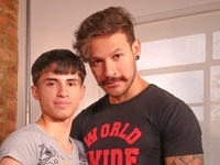 Andy and Justin Daddy on Twink