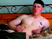 Military Cum Broke and Horny