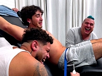 Jordan Tickled My Friends Feet
