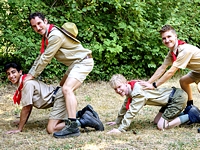 Leap Frog Boys at Camp
