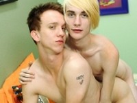 Blond Emo Gets Some Ass Full Homo Emo